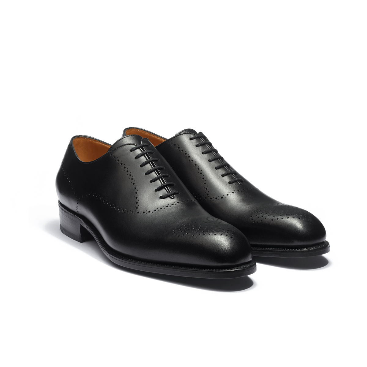 J.M. Weston Savile Richelieus en Cuir de Veau Box Noir