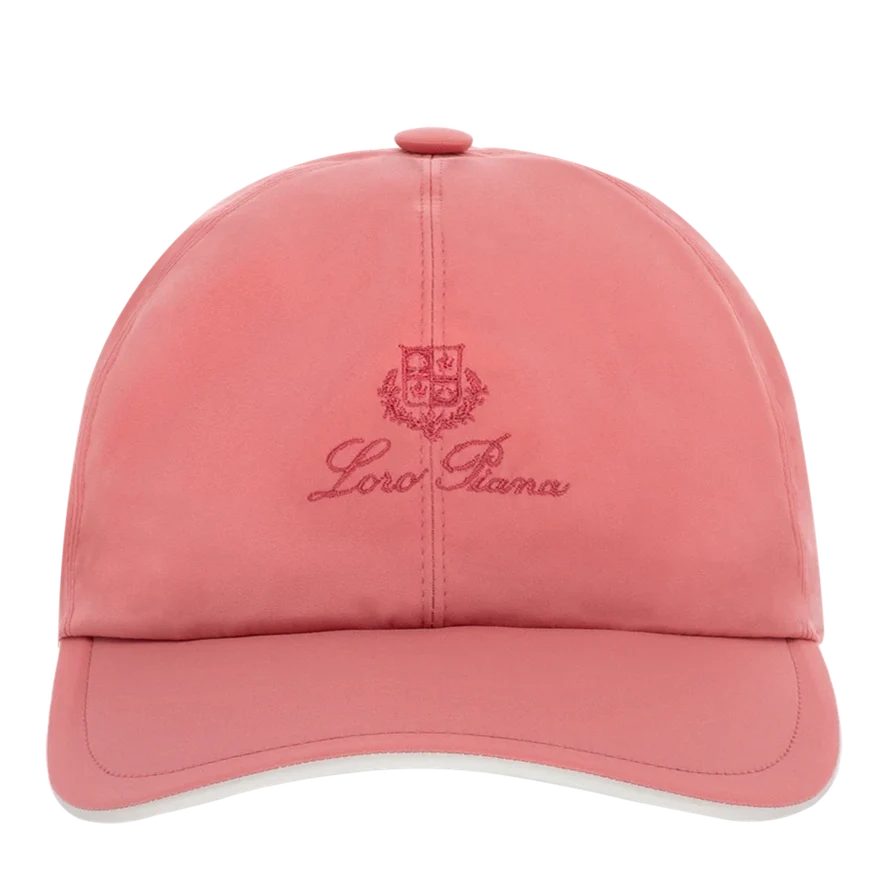 Loro Piana Baseball Casquette pour Homme Rose