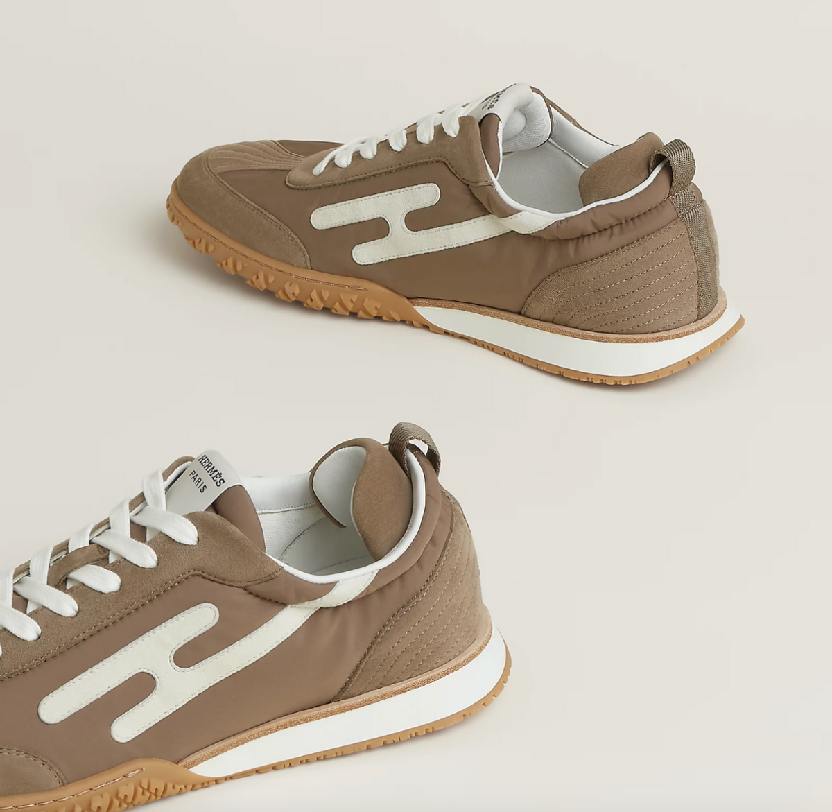 Sneakers Jet  Étoupe / Beige Sable