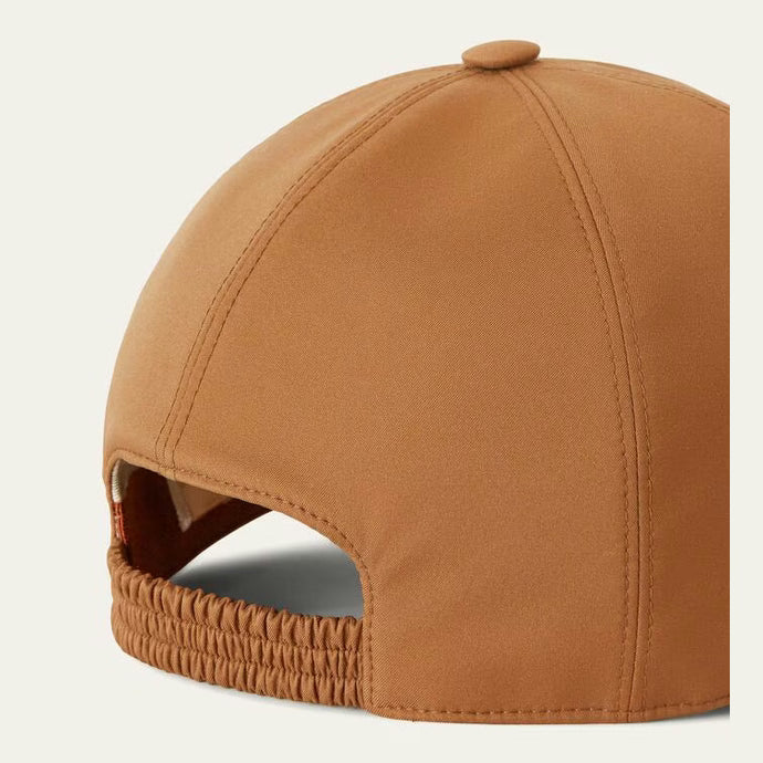 Loro Piana Baseball Casquette pour Homme Pecan Ivory