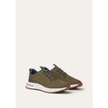 Loro Piana Week End Walk Espadrilles en Maille Vert Olive