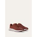 Loro Piana Week End Walk Espadrilles en Veau Suédé Orange