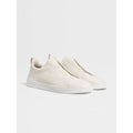 Zegna Triple Stitch™ Espadrilles en Cuir de Cerf Blanc