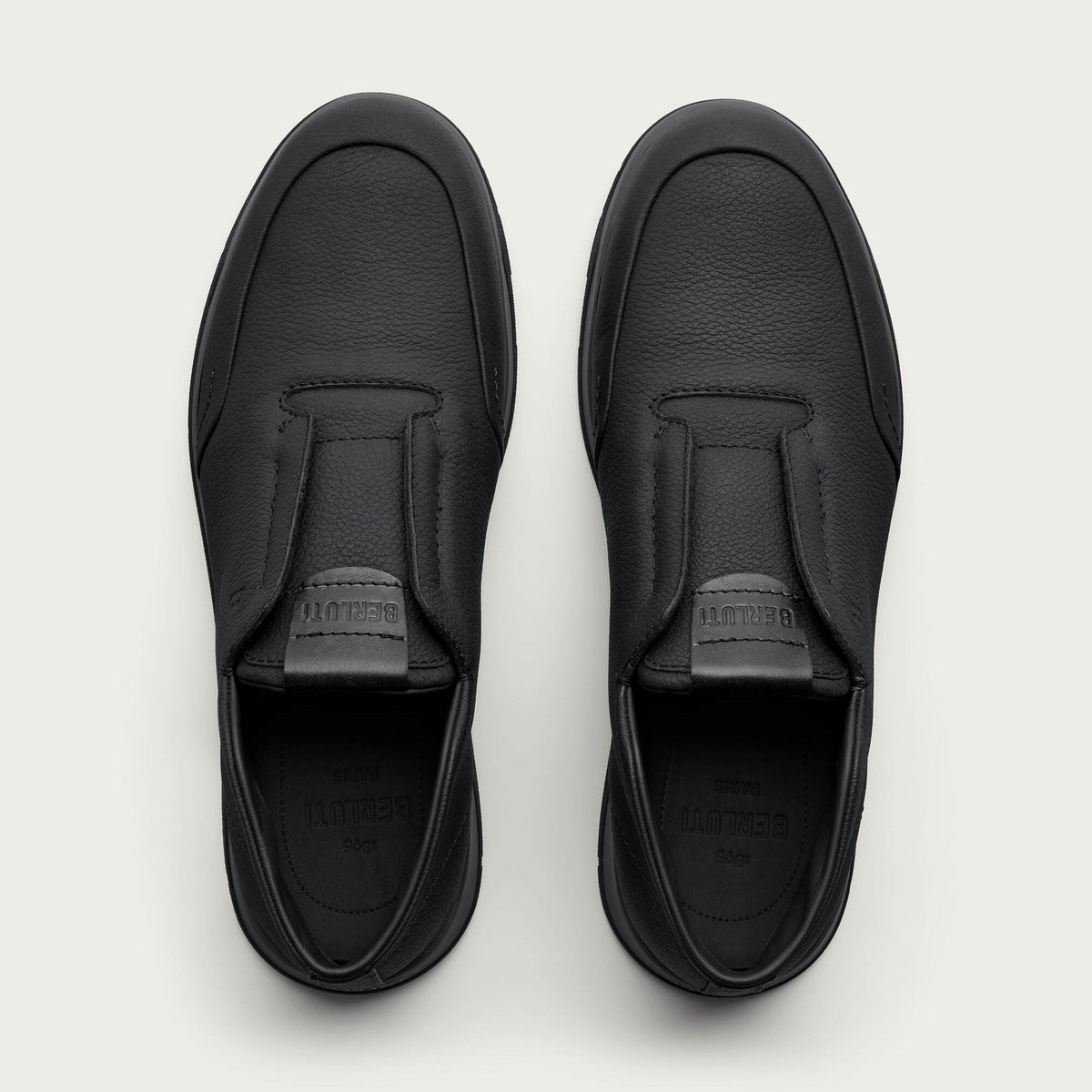 Berluti Échappée Espadrilles Slip-On en Cuir Grainé