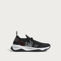 Berluti Shadow Sneakers en Maille et Cuir Noir