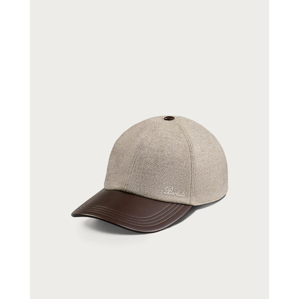 Berluti Casquette pour Homme Visière en Cuir