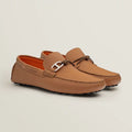 Hermes Alessandro Mocassins en Cuir Marron