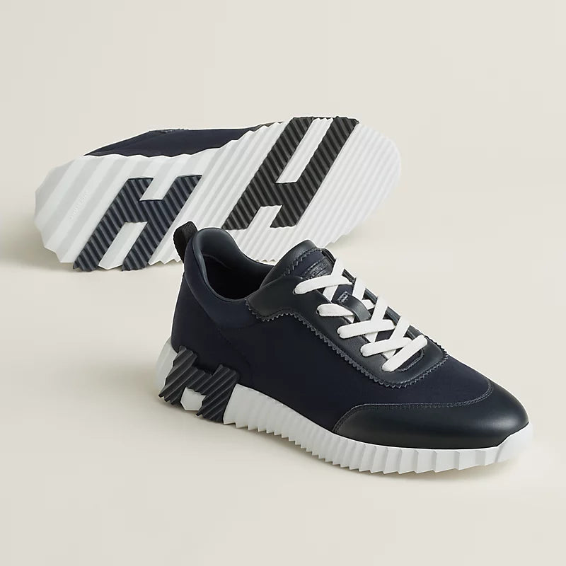 Hermès Bouncing Espadrilles Bleu Marine