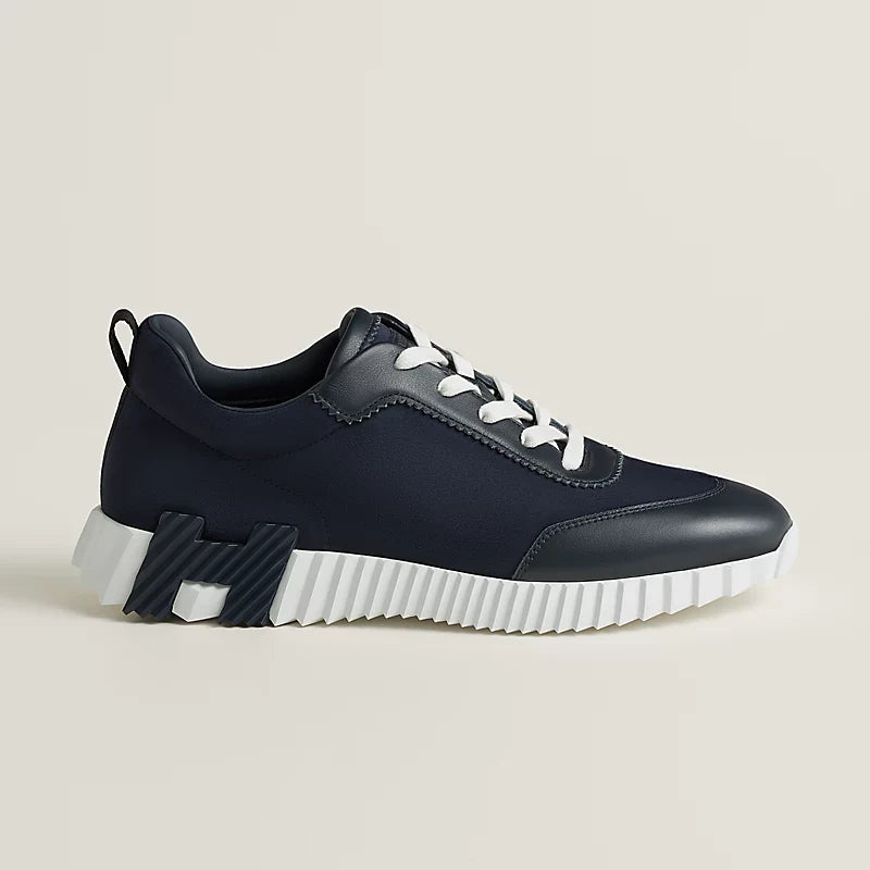 Hermès Bouncing Espadrilles Bleu Marine