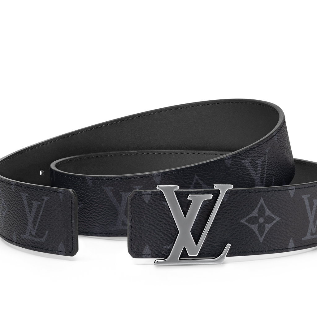 Louis Vuitton Initiales 35 mm Ceinture Réversible Noir