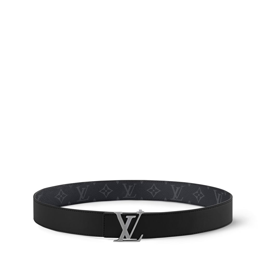 Louis Vuitton Initiales 35 mm Ceinture Réversible Noir