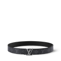 Louis Vuitton Initiales 35 mm Ceinture Réversible Noir