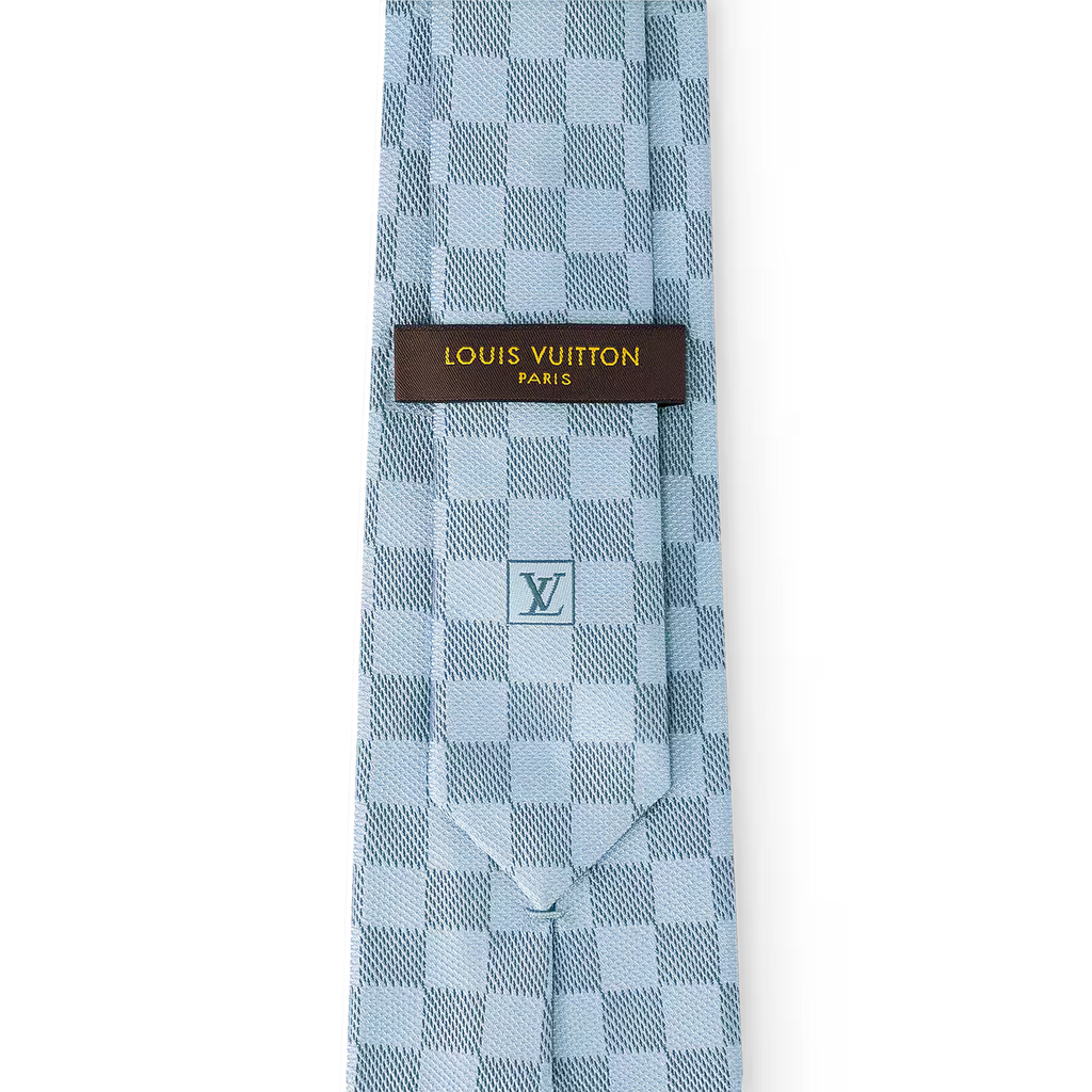 Louis Vuitton Cravate pour Homme Monogram Gradient Bleu Clair