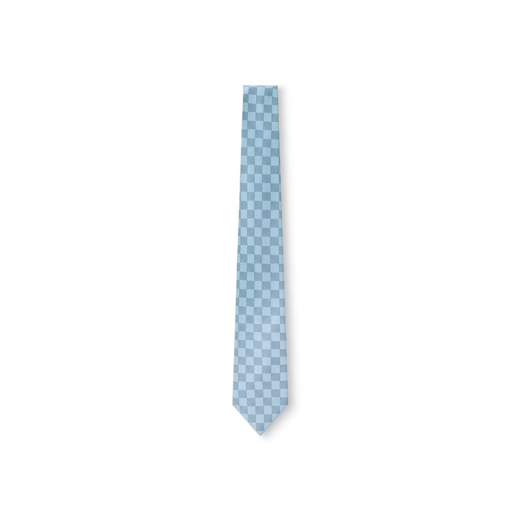 Louis Vuitton Cravate pour Homme Monogram Gradient Bleu Clair