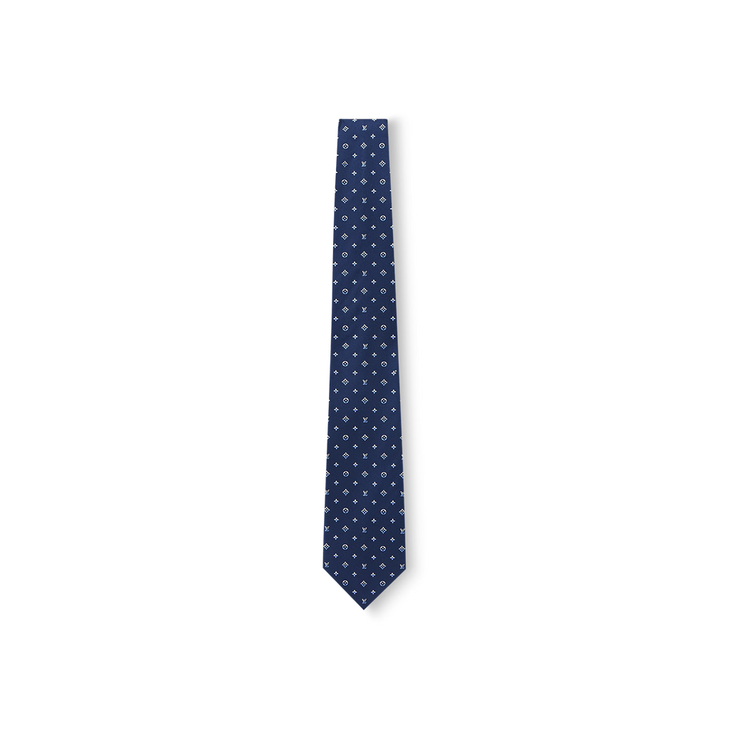 Louis Vuitton Cravate pour Homme Dual Bleu Marine