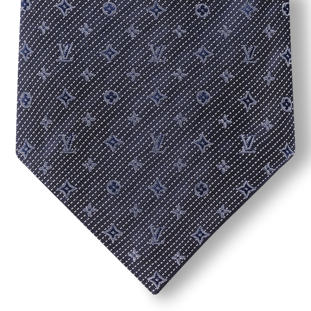 Louis Vuitton Cravate pour Homme Monogram Classic Gris