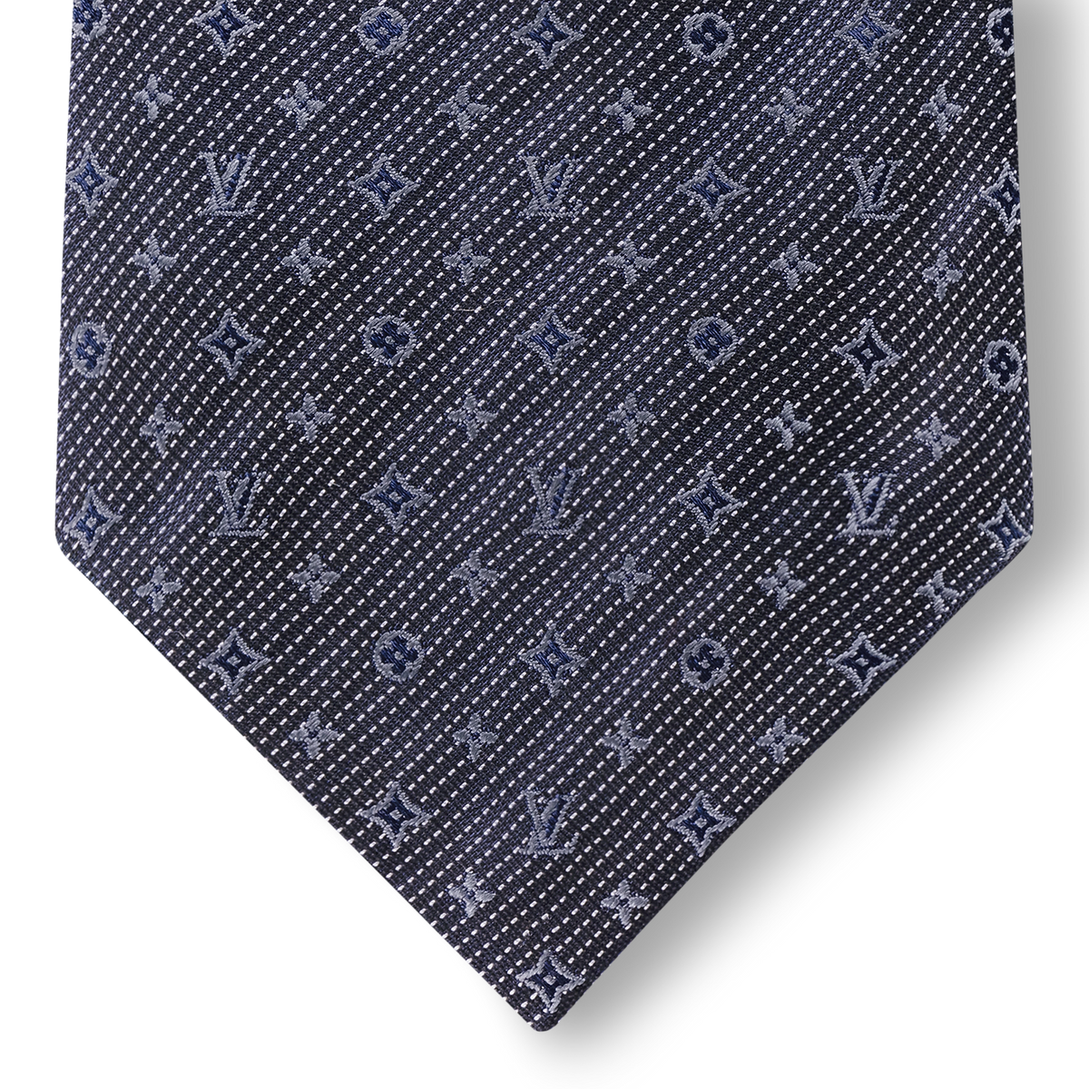 Louis Vuitton Cravate pour Homme Monogram Classic Gris