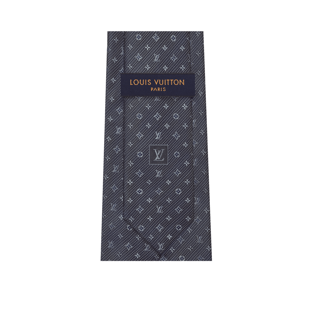Louis Vuitton Cravate pour Homme Monogram Classic Gris