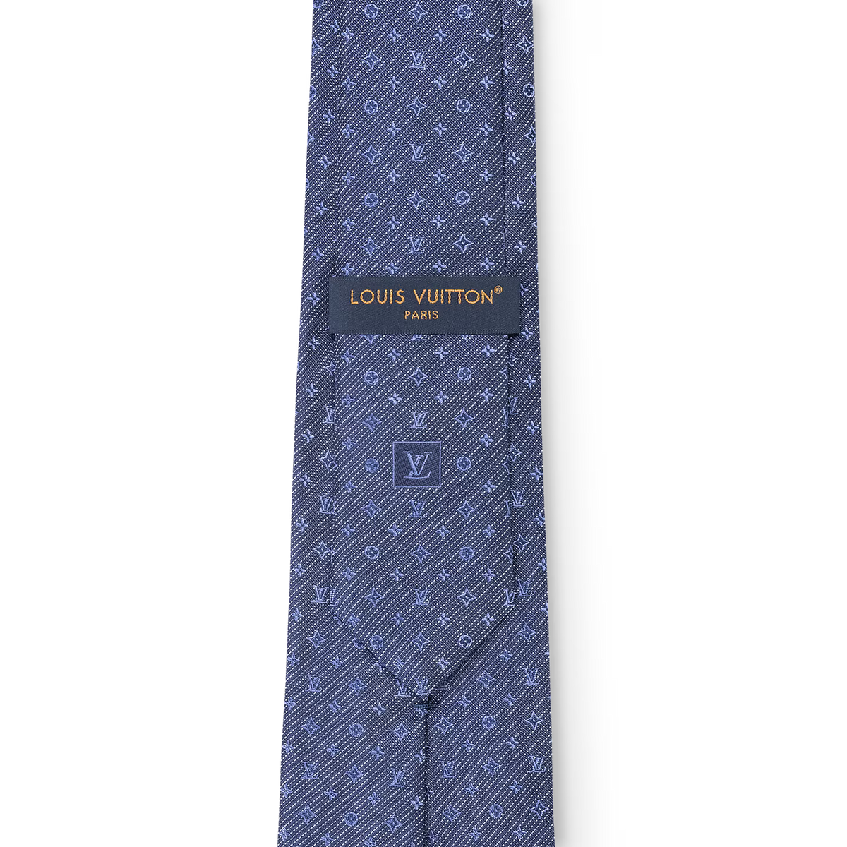 Louis Vuitton Cravate pour Homme Monogram Classic Bleu Marine