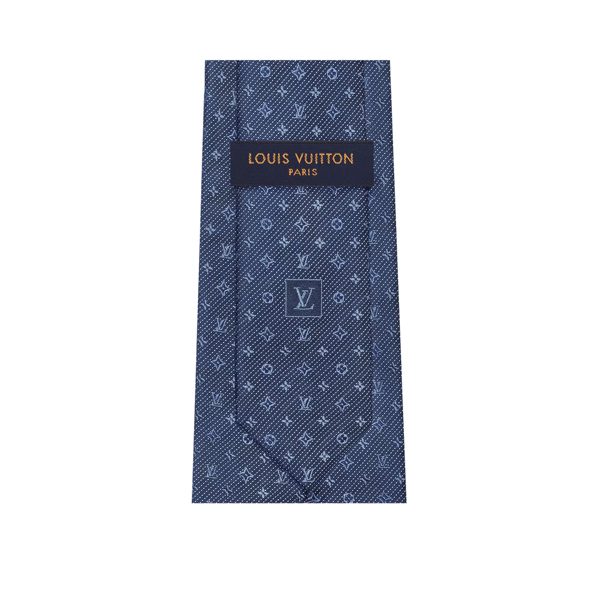 Louis Vuitton Cravate pour Homme Monogram Classic Bleu Marine