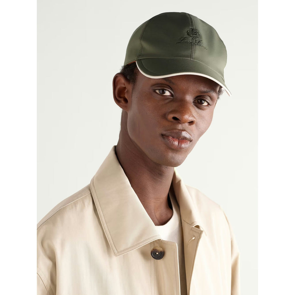 Loro Piana Baseball Casquette pour Homme Vert