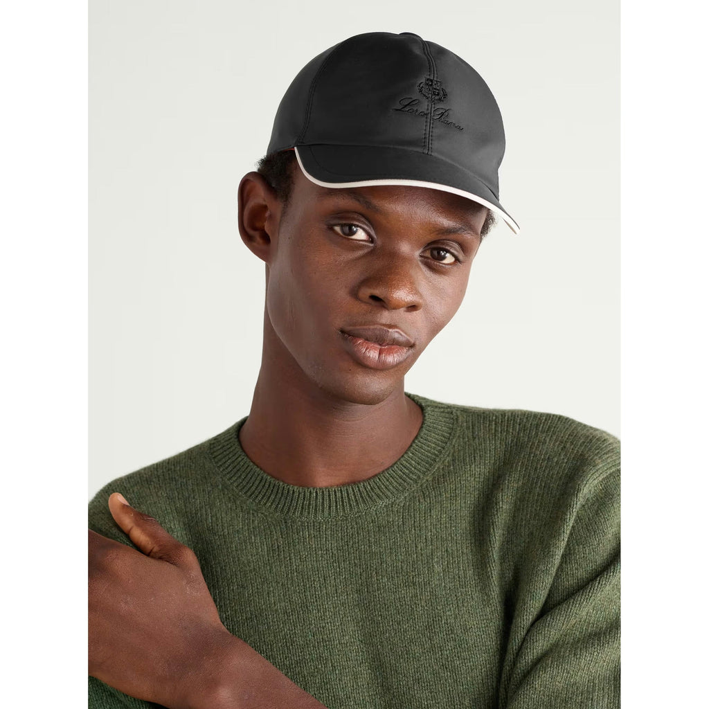 Loro Piana Baseball Casquette pour Homme Noir